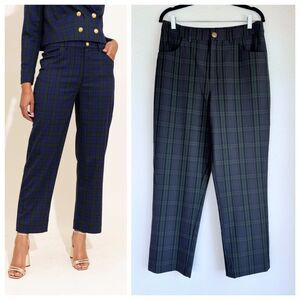 NEW Alden Adair x Jared Hughes Remy Pants in Blackwatch Tartan Plaid Size Small